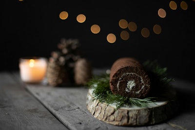 Outset Yule Log